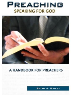 cover image of Preaching Speaking for God